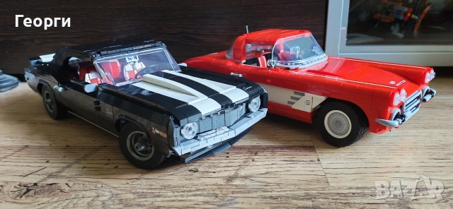 Lego Creator Chevrolet Camaro + Corvette C1 китайски копия на 