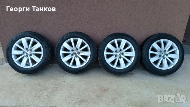 Джанти 16 vw с всесезонни гуми, снимка 7 - Гуми и джанти - 54577110