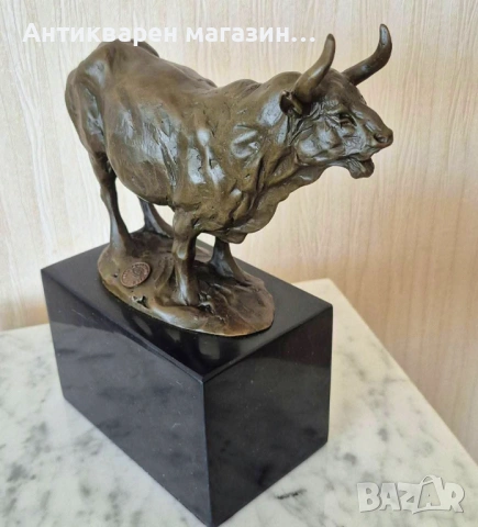 Бронзова скулптура, снимка 3 - Статуетки - 54042229