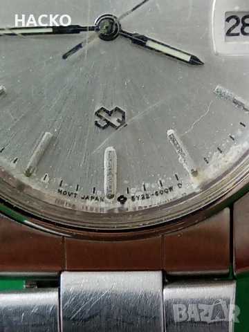 Мъжки Часовник Seiko SQ Quartz 5Y22-6000 1980 г. 100% Оригинален Внос от Англия, снимка 3 - Мъжки - 55223230