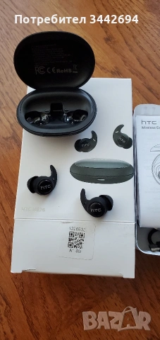 Безжични слушалки HTC NE76, снимка 2 - Безжични слушалки - 55072032