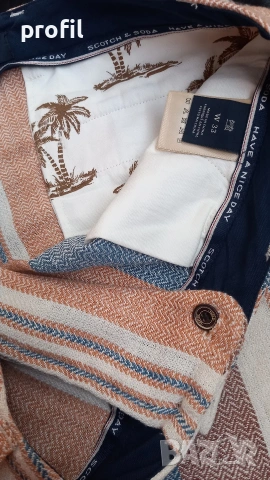 Scotch&Soda 33 мъжки къс панталон, снимка 5 - Къси панталони - 55002242