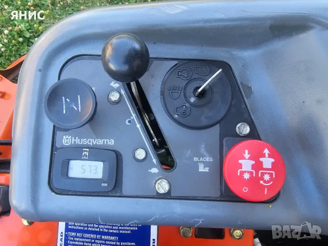 ТРАКТОРНА КОСАЧКА HUSQVARNA/KAWASAKI. 0. ГРАДУС НА ЗАВИВАНЕ. 24.КОНЯ., снимка 11 - Градинска техника - 55501286