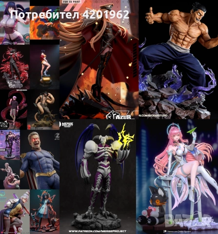 Garage Kit Фигури и 3д модели – Създай своя собствена колекционерска творба, снимка 5 - Колекции - 55161699