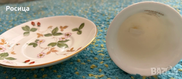 Порцелан на Wedgwood - Wild Strawberry , снимка 4 - Антикварни и старинни предмети - 55249667