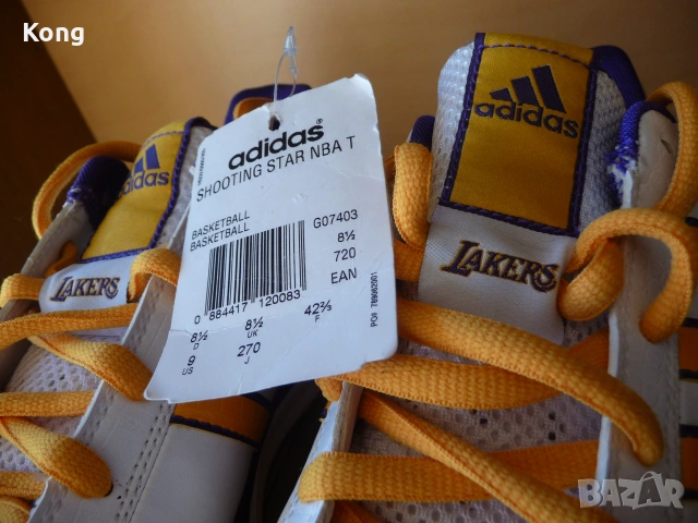 Adidas NBA torsion Адидас НБА маратонки кецове Veer Romania баскетбол LA Lakers USA, снимка 16 - Баскетбол - 55155272