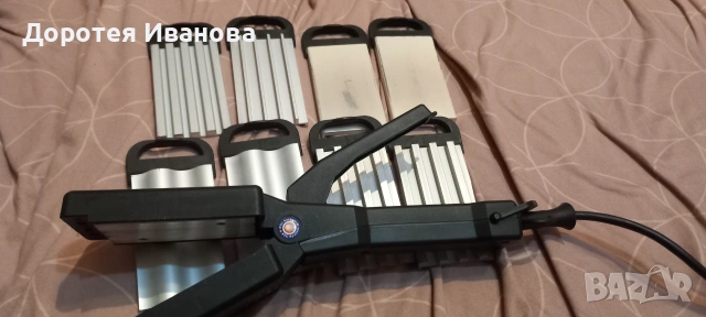 Професионална италиаянска преса за коса Гама к, снимка 2 - Преси за коса - 55136873