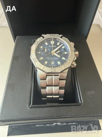 Мъжки часовник Edox Delfin The Water Champion 10113 - Оригинален, Swiss Made, снимка 7 - Мъжки - 55628834