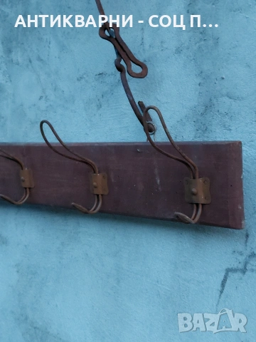 Соц Стара Дървена Закачалка. НОМЕР 724., снимка 8 - Антикварни и старинни предмети - 54348109
