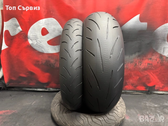 120 70 17 / 190 55 17, Мото гуми, Bridgestone BattlaxHyperSport, снимка 2 - Гуми и джанти - 54634396