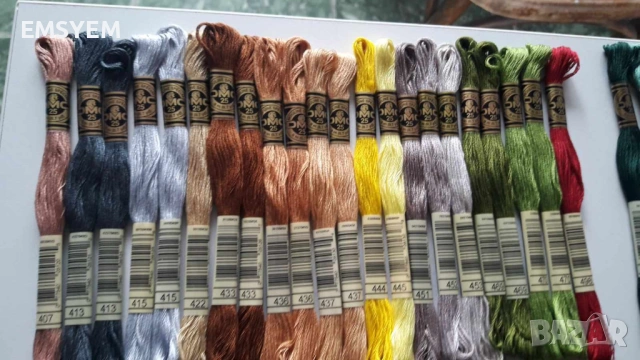 мулине DMC за бродерия, снимка 4 - Гоблени - 50915962