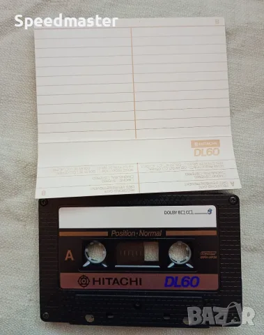 Аудио касети Hitachi DL60, снимка 3 - Аудио касети - 55424320