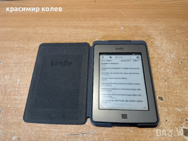 четец "Amazon Kindle Touch (4-то поколение)", снимка 3 - Електронни четци - 54766698