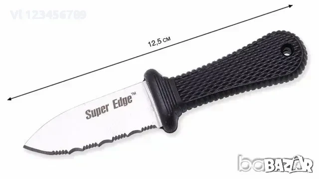 Нож и за носене на врат cold steel SUPER EDGE - 50х107, снимка 4 - Ножове - 53978990