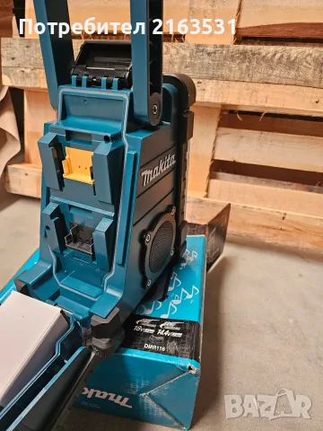 Макита Акумулаторно радио DMR116 18V Makita , снимка 7 - Радиокасетофони, транзистори - 55661492