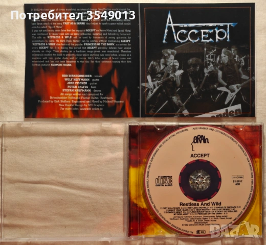 CD / ЦД компакт дискoве - ACCEPT / Twisted Sister , снимка 11 - CD дискове - 54750419