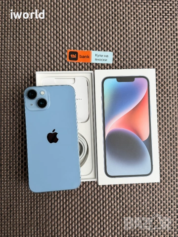 256gb❗️iPhone 14 ❗️Лизинг от 8€/мес ❗️ Blue - син