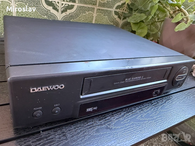 Видеорекордер Daewoo Blue Diamond II (DV-F502) VHS - за ремонт/части/колекционерски