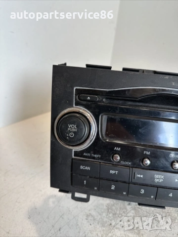 CD плеър за Honda CR-V 2.2 CTDi 103Kw (2009) 39100-SWA-G101-M1, снимка 3 - Части - 54451990