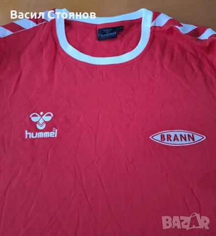 Бран (Берген/Норвегия) / Brann Bergen Hummel training shirt - размер XL, снимка 2 - Фен артикули - 55353068