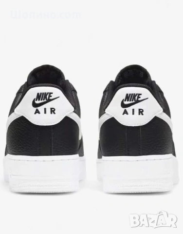 NIKE Air Force 1 Shoes Black/White  Мъжки маратонки Nike , снимка 4 - Маратонки - 54456195