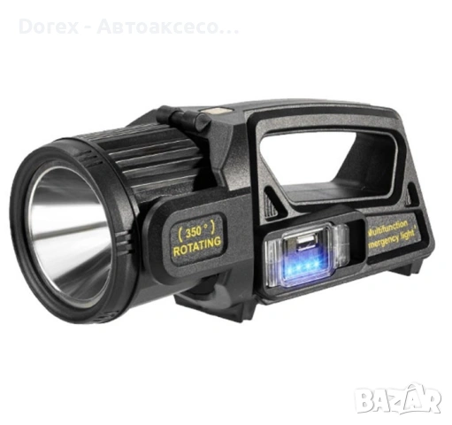 Соларен фенер-прожектор с COB и P50 LED