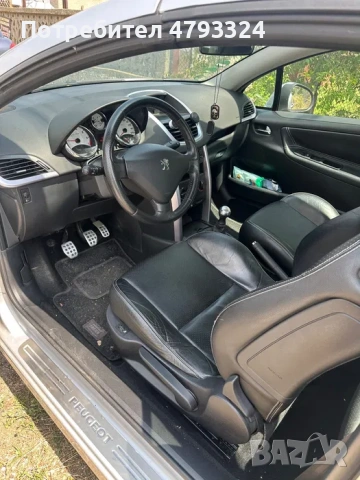 Peugeot 207 CC  cabrio 1.6 turbo benzin, снимка 5 - Автомобили и джипове - 54914441