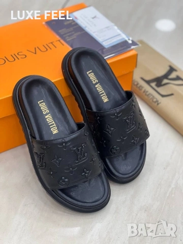 Louis Vuitton ⚜️ Дамски Чехли , снимка 4 - Чехли - 54756564