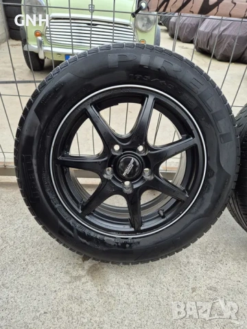 Джанти Inter 15 цола 5х114,3 , 6j ,et42 195/66/15 Mazda Kia Honda Suzuki, снимка 2 - Гуми и джанти - 54459930
