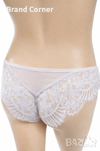 Комплект дамско бельо Hunkemöller Noir – сутиен 80C и бикини L, светлолилава дантела, снимка 9 - Бельо - 54518792