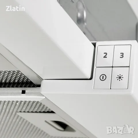 Телескопичен аспиратор PYRAMIS ES3 Inox 60 см – Чисто нов, снимка 3 - Абсорбатори - 55581137