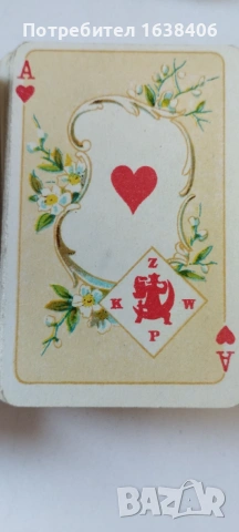 Стари карти за игра., снимка 2 - Карти за игра - 54462073