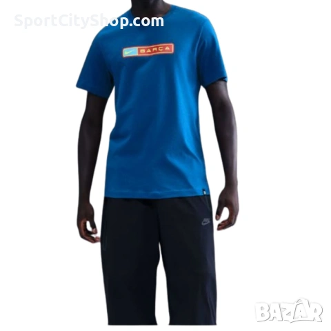 Мъжка тениска Nike F.C. Barcelona HJ3925-431, снимка 4 - Тениски - 54777786