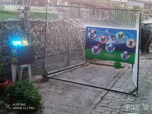 футболен атракцион „Football-Tech-Target“ - готов за бизнес   футболна врата 