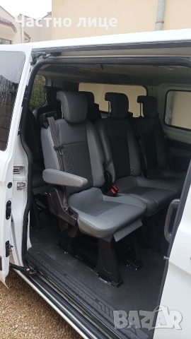 ford transit custom long 8+1 кожа climaX2 107000км печка ford, снимка 7 - Бусове и автобуси - 55014128