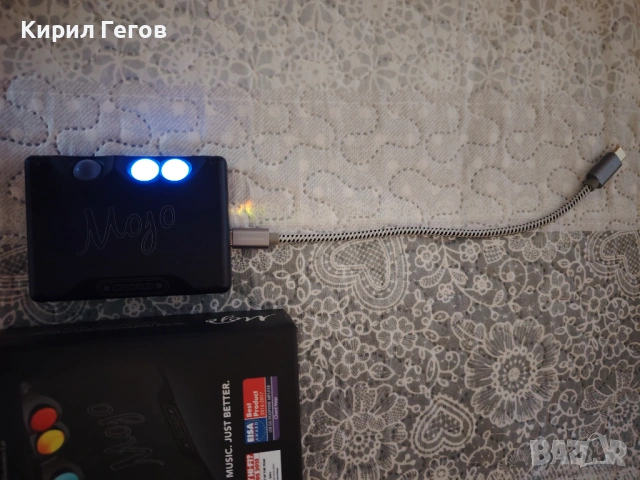 Продавам преносим усилвател за слушалки Chord Mojo, снимка 3 - Слушалки и портативни колонки - 54866098