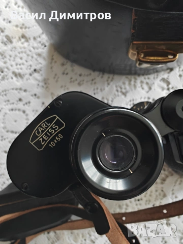 Carl Zeiss Оберкохен 10х50 , снимка 2 - Антикварни и старинни предмети - 54136903