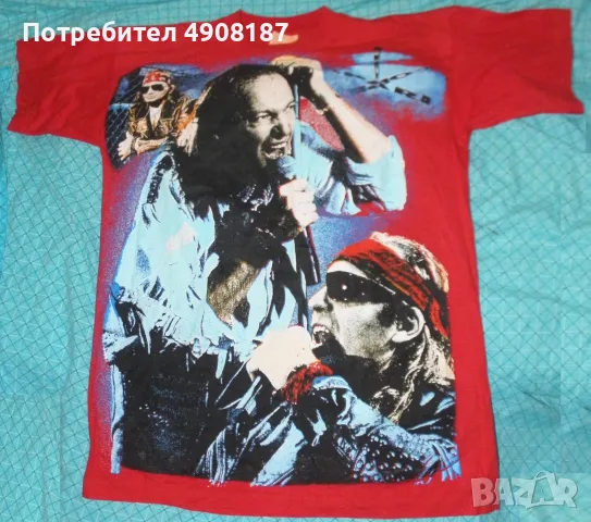   Тениска Vasco Rossi "Gli spari sopra". Турне 1993