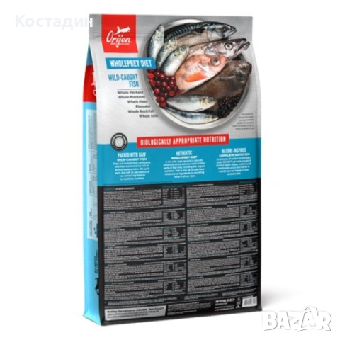 Пълноценна Храна за Кучета от Всички породи - 11.4кг - Six Fish Dog - Orijen, снимка 2 - За кучета - 54614217