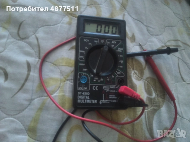 Мупиметър с кабели, снимка 5 - Друга електроника - 55177559