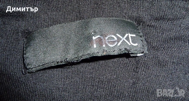 Искряща черна рокля Next, снимка 7 - Рокли - 54246447