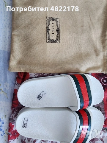 Джапанки  Gucci , снимка 3 - Джапанки - 54516076