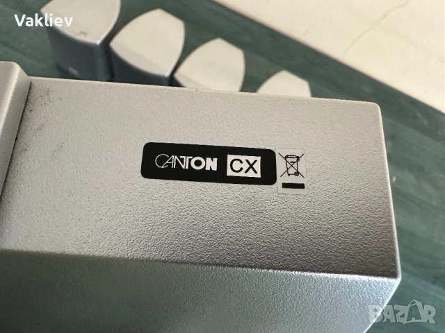 Canon CX – 4 сателита + 1 централен говорител, снимка 4 - Аудиосистеми - 54688257
