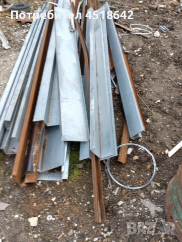 2 броя Х 350см (121/131кг за 1 бр.) Ферми, вертикални колони, метална конструкция., снимка 13 - Строителни материали - 54390007