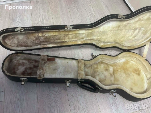 Черен Куфар за китара Gibson USA, снимка 3 - Китари - 54779493
