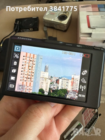Комплект дигикам Canon Ixus 510 HS, Olympus Camedia C-40 Zoom, Samsung ST1000 като ново, снимка 12 - Фотоапарати - 55092357