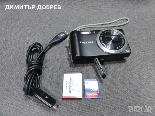 ЦИФРОВ ФОТОАПАРАТ SAMSUNG WB600 12.2MP CCD DIGITAL CAMERA Y2K RETRO DIGICAM, снимка 13 - Фотоапарати - 55423528