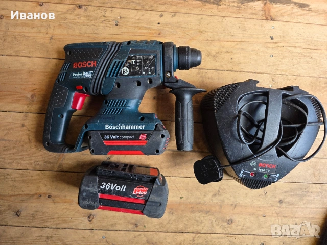 перфоратор бош bosch gbh 36v ec compact , снимка 2 - Перфоратори - 54481936