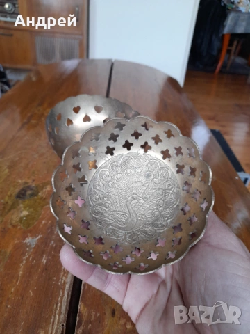 Стар бронзови купи, снимка 4 - Други ценни предмети - 54283119