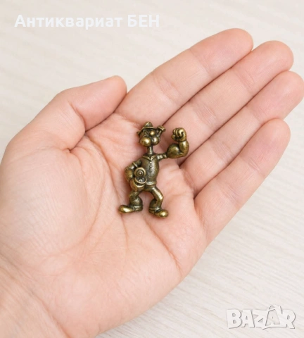 ⚓ ПОПАЙ МОРЯКА – МЕТАЛНА МИНИАТЮРА ⚓ , снимка 5 - Антикварни и старинни предмети - 54902580